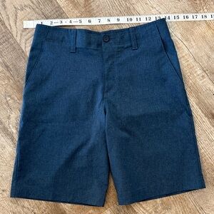 Jack Nicklaus Golf Shorts Size 14 blue with golf ball pocket